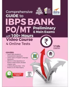 Comprehensive Guide To IBPS Bank PO/ MT Preliminary & Main Exams With 100+ Hours Video Course & 4 Online Tests (11th Edition)